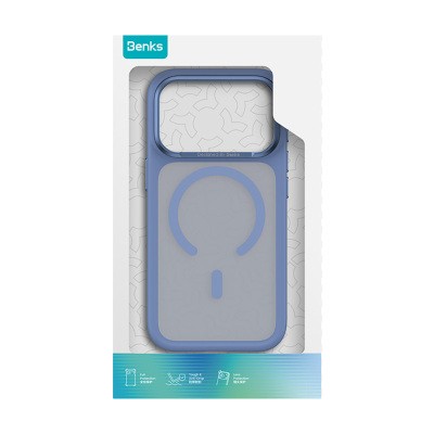Apple iPhone 17 Pro Max M-Safe Charging Feature Benks Mist C-Magnet New Series Case  - 12