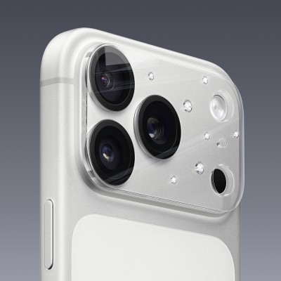 Apple iPhone 17 Pro Max Pynana Diamond Sky Serisi Taşlı Kamera Lens Koruyucu - 9