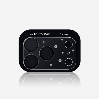 Apple iPhone 17 Pro Max Pynana Diamond Sky Serisi Taşlı Kamera Lens Koruyucu - 2