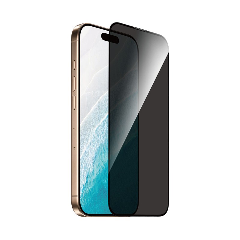 Apple iPhone 17 Pro Max Wiwu GT-027 Zero Curved Privacy Parmak İzi Bırakmayan Temperli Cam Ekran Koruyucu - 2