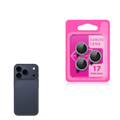 Apple iPhone 17 Pro Max Zore CL-06 Camera Lens Protector Navy blue
