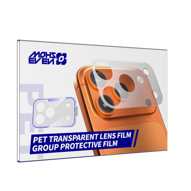 Apple iPhone 17 Pro Mohseven Pet Film Kamera Çerçeve Koruyucu - 5