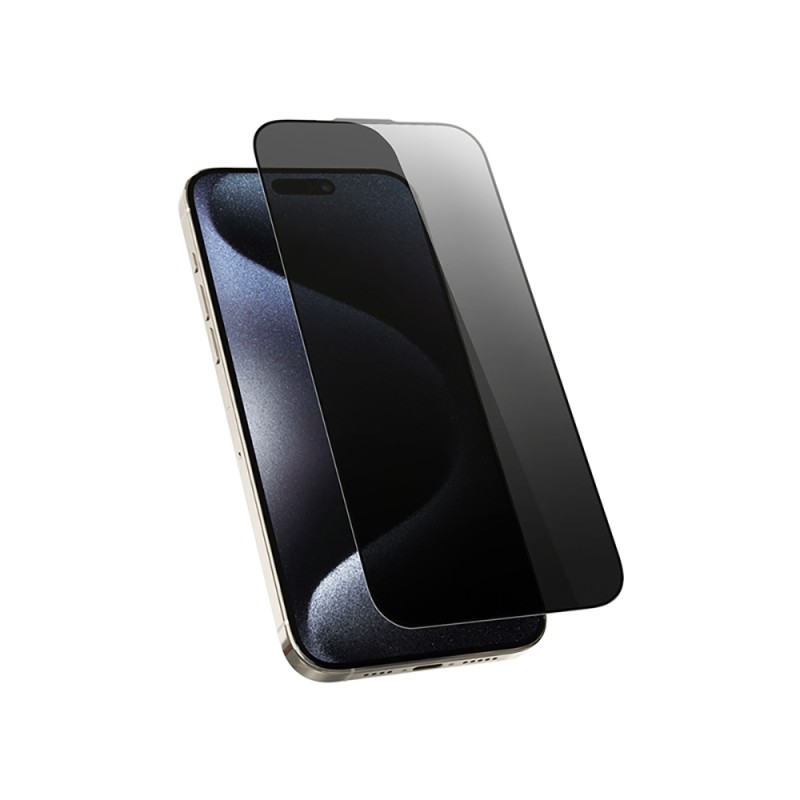 Apple iPhone 17 Pro Wiwu Wi-SQ009 Easy Install iPrivacy 360° Anti-Peep Oleofobik Temperli Cam Ekran Koruyucu + Kolay Uygulama Aparatlı - 5