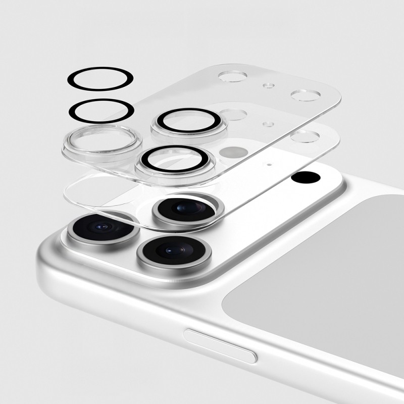 Apple iPhone 17 Pro Youngkit Armor Integrated Kamera Lens Koruyucu - 4