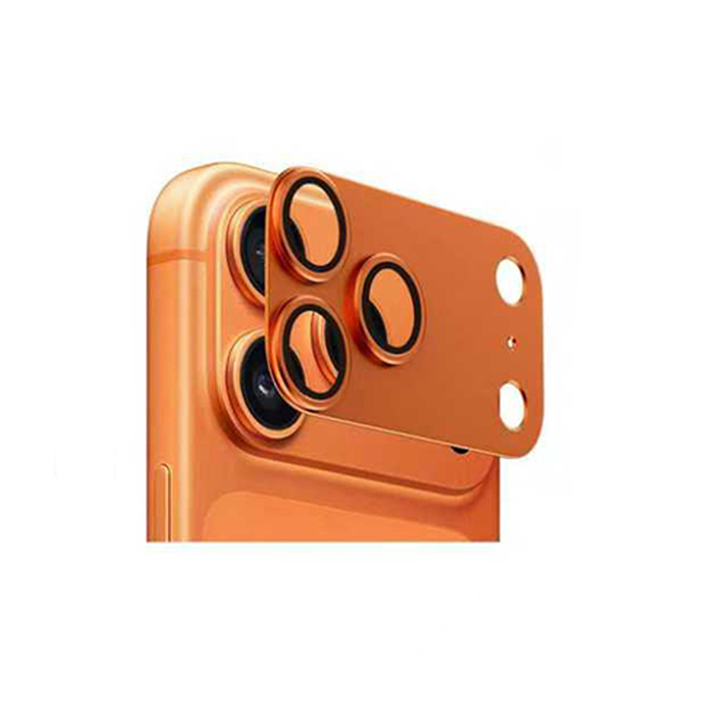Apple iPhone 17 Pro Zore CL-20 Kamera Lens Koruyucu - Turuncu