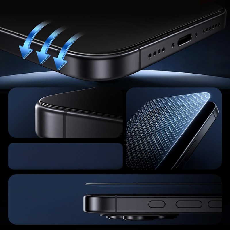 Apple iPhone 17 Pro Zore Etnaa Glass Screen Protector - 3