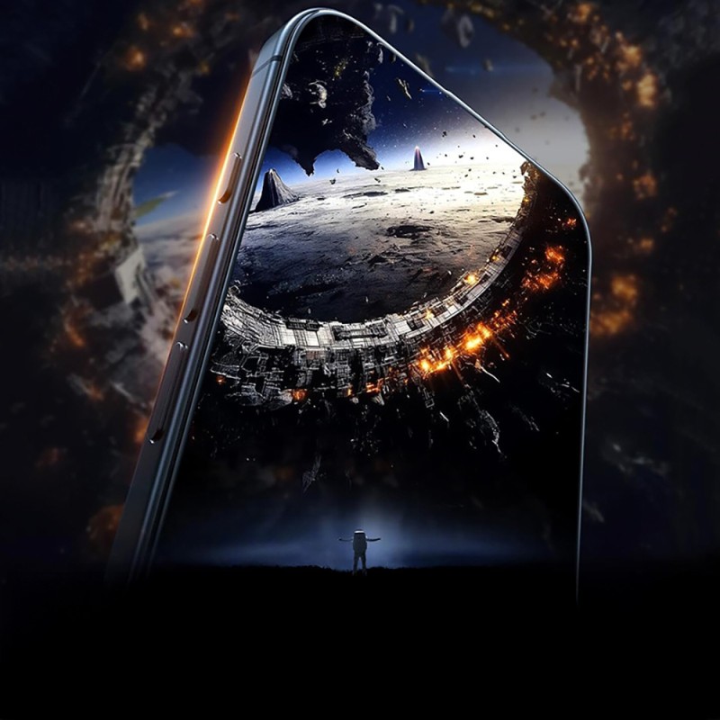 Apple iPhone 17 Pro Zore Etnaa Glass Screen Protector - 6