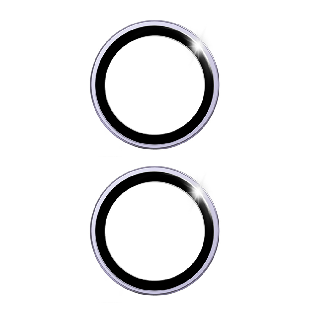 Apple iPhone 17 Wiwu LG-003 Lens Guard Çizilmeye Karşı Dayanıklı Safir Kamera Lens Koruyucu - Açık Mor