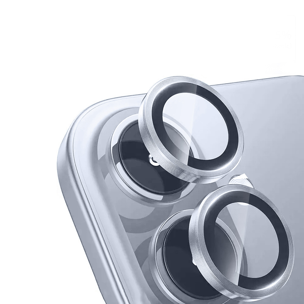 Apple iPhone 17 Zore Mikro Kamera Lens Koruyucu - Gümüş