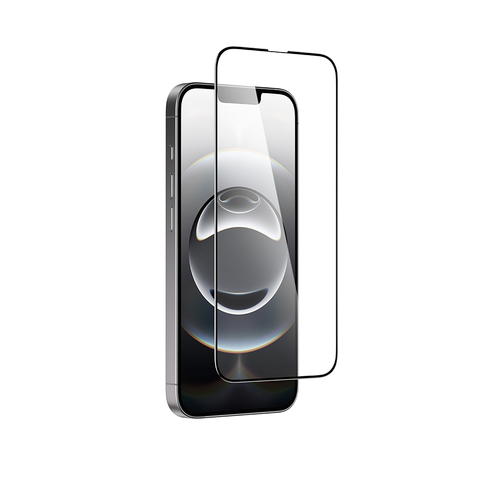 Apple iPhone 17E Amazingthing Radix Parmak İzi Bırakmayan Temperli Cam Ekran Koruyucu - Siyah
