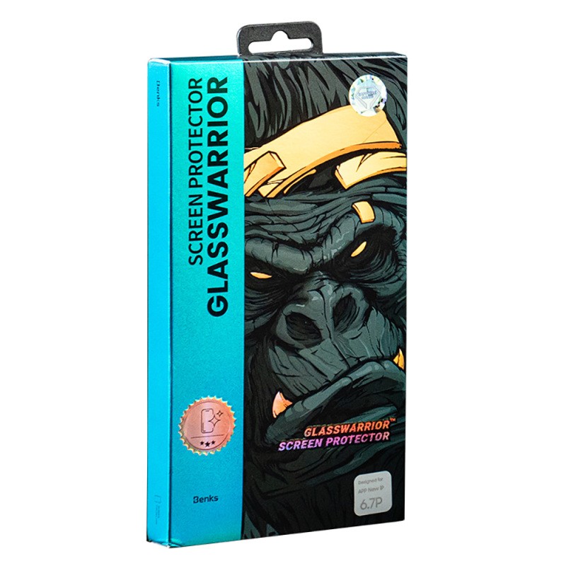 Apple iPhone 17E Benks Glass Warrior Cam Ekran Koruyucu - 10