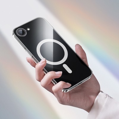  Apple iPhone 17E Case M-safe Charging Feature Benks Crystal Series Transparent Cover - 8