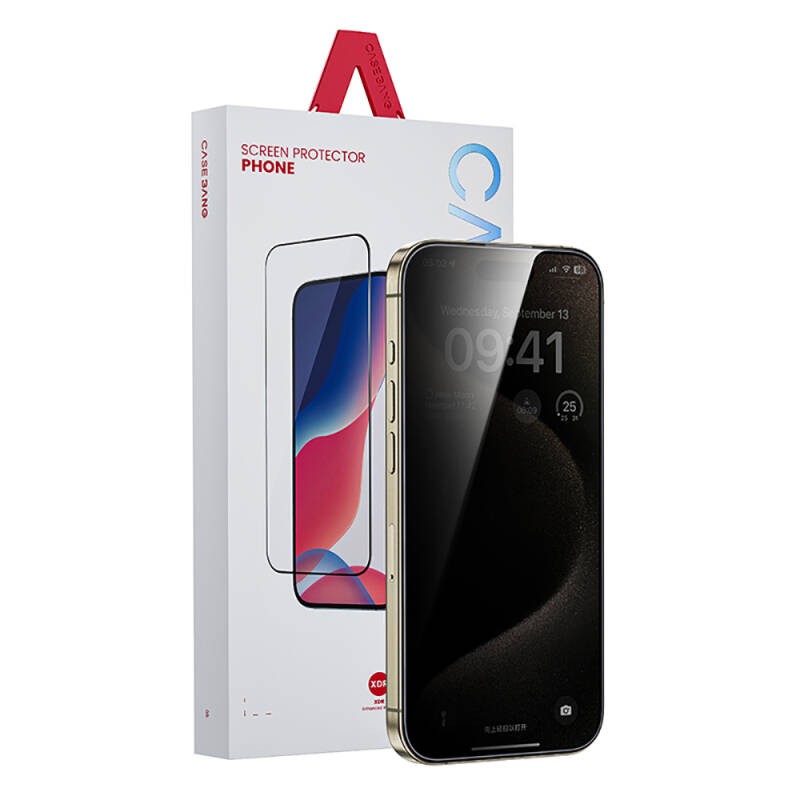 Apple iPhone 17E Casebang Privacy Hayalet Ekran Koruyucu + Kolay Uygulama Aparatı - 2