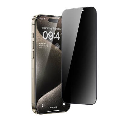 Apple iPhone 17E Casebang Privacy Hayalet Ekran Koruyucu + Kolay Uygulama Aparatı - 3