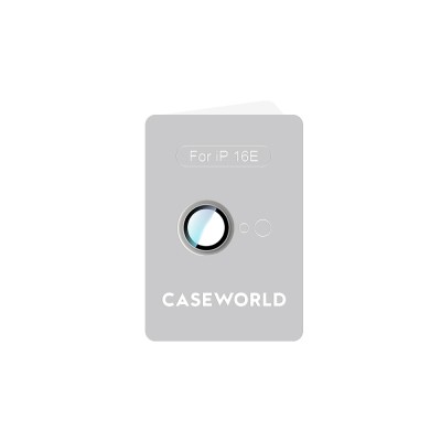 Apple iPhone 17E CaseWorld Alloy Series Oleophobic Anti-Reflective Camera Lens Protector - 9