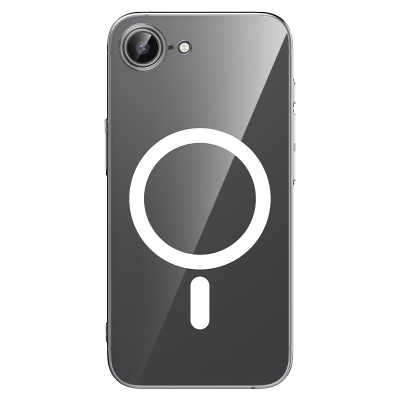 Apple iPhone 17E Kılıf M-safe Şarj Özellikli Benks ​​​​​​Crystal Serisi Şeffaf Kapak - Benks