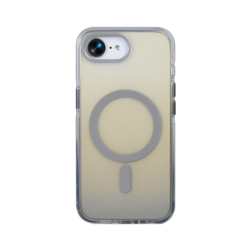 Apple iPhone 17E Kılıf M-safe Şarj Özellikli Transparan Renk Geçişli Zore Toros Kapak - 5