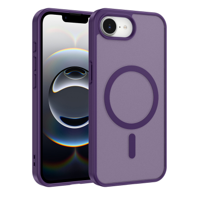 Apple iPhone 17E Kılıf M-safe Şarj Özellikli Zore Babet Kapak - Zore