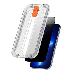 Apple iPhone 17E Wiwu Easy Install iPrivacy Tempered Screen Protector - 4