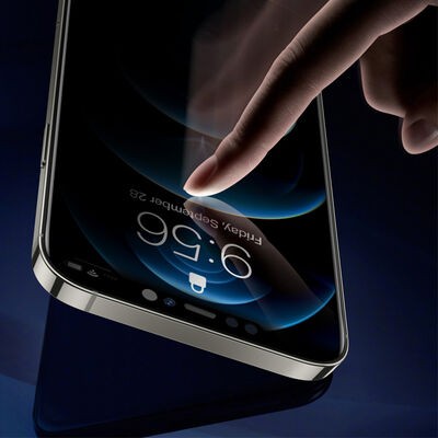 Apple iPhone 17E Wiwu Easy İnstall iPrivacy Temperli Ekran Koruyucu - 2