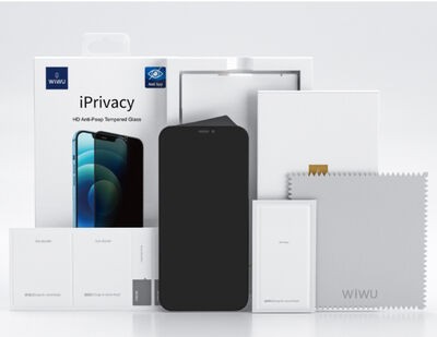 Apple iPhone 17E Wiwu iPrivacy HD Anti-Peep Screen Protector - 14