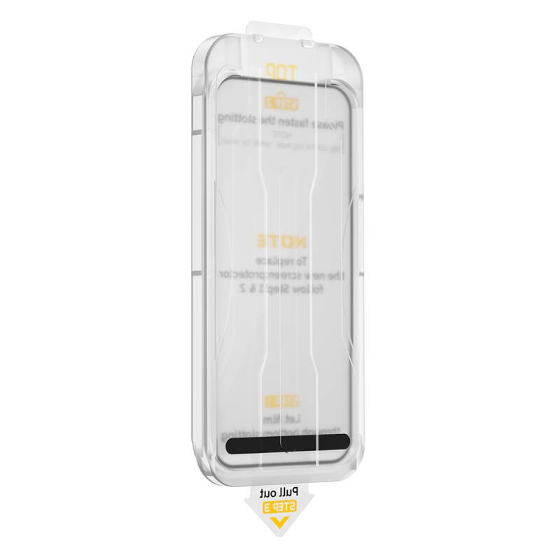 Apple iPhone 17E Wiwu SQ-008 Oleophobic Easy Install Shockproof Tempered Glass Screen Protector + Easy Application Tool - 2