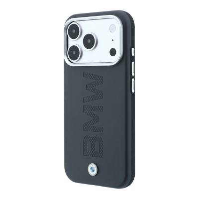 Apple iPhone 18 Pro Case – Genuine Licensed BMW Leather Cover with M-Safe Charging Support and Centered Hot-Stamped Logo - 26