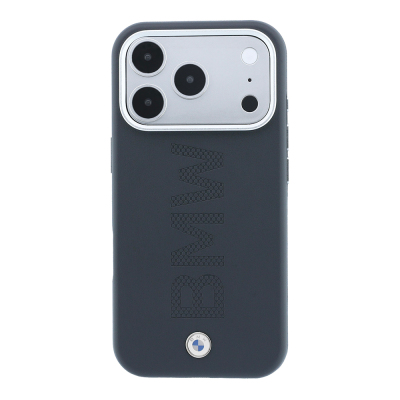 Apple iPhone 18 Pro Case – Genuine Licensed BMW Leather Cover with M-Safe Charging Support and Centered Hot-Stamped Logo - 27