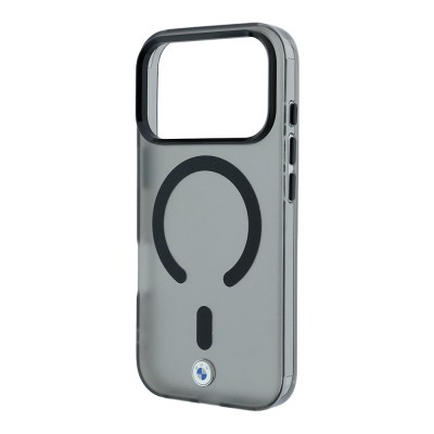 Apple iPhone 18 Pro Case Genuine Licensed BMW M-Safe Charging Feature Frosted IML Print Metal Logo Cover - 6