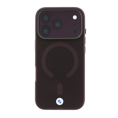 Apple iPhone 18 Pro Case Genuine Licensed BMW M-Safe Charging Feature Frosted IML Print Metal Logo Cover - 11