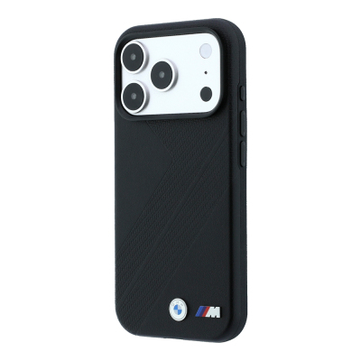 Apple iPhone 18 Pro Case – Genuine Licensed BMW M-Safe (MagSafe Compatible) Cover with M Logo and Tire Tread Pattern - 10