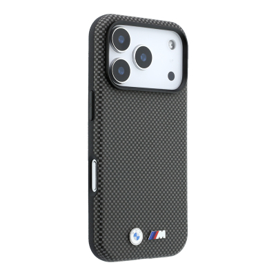 Apple iPhone 18 Pro Case – Genuine Licensed BMW M-Safe (MagSafe Compatible) Cover with M Logo and Tire Tread Pattern - 20