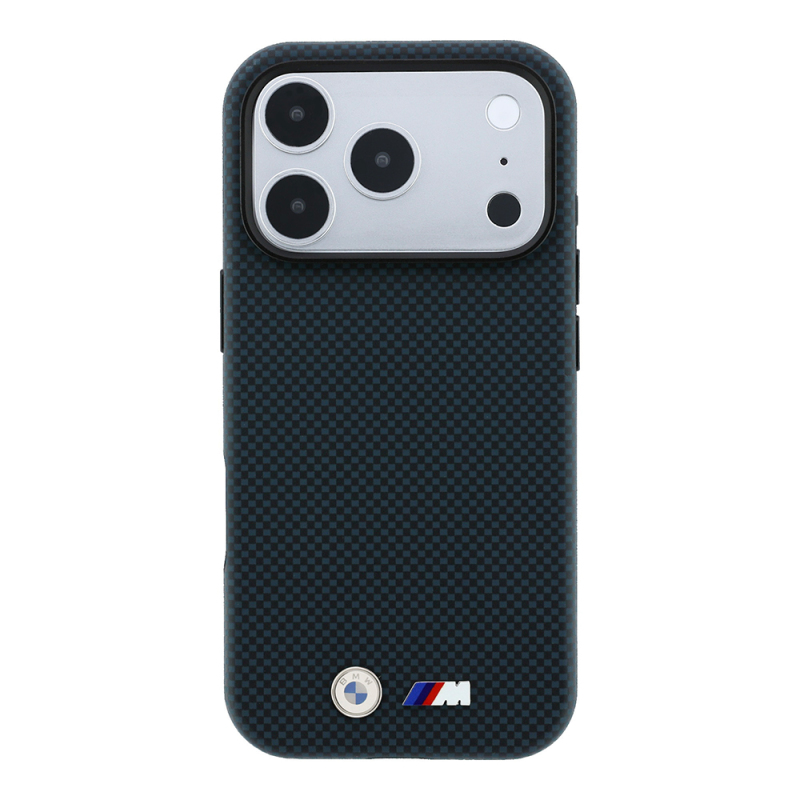 Apple iPhone 18 Pro Case – Genuine Licensed BMW M-Safe (MagSafe Compatible) Cover with M Logo and Tire Tread Pattern - 27