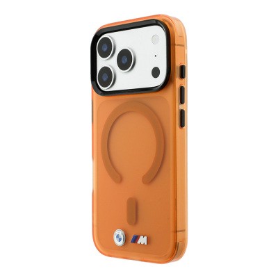 Apple iPhone 18 Pro Case – Genuine Licensed BMW M-Safe – Metal Button Design – Frosted IML Print Cover - 2
