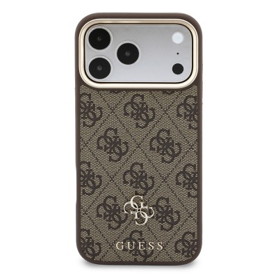 Apple iPhone 18 Pro Case Guess Officially Licensed Card Holder 4G Pattern Letter Logo Cover - 6
