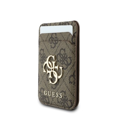 Apple iPhone 18 Pro Case Guess Officially Licensed Card Holder 4G Pattern Letter Logo Cover - 16