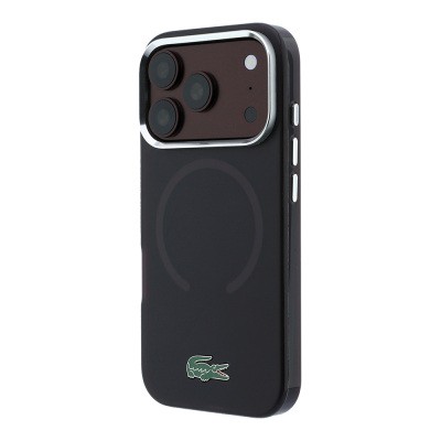 Apple iPhone 18 Pro Case – Lacoste Officially Licensed M-Safe Compatible – IML Frosted Cover with Glossy Crocodile Logo - 11
