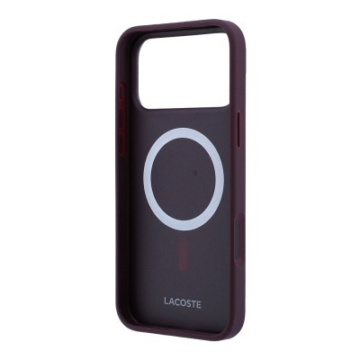 Apple iPhone 18 Pro Case, Lacoste Original Licensed, M-safe Charging Feature, PU Piqué Patterned Cover with Metal Logo. - 33