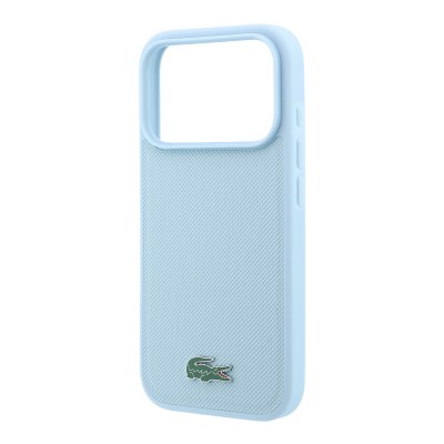 Apple iPhone 18 Pro Case, Lacoste Original Licensed, M-safe Charging Feature, PU Piqué Patterned Cover with Metal Logo. - 46