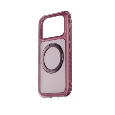 Apple iPhone 18 Pro Case Lenyes Air Bumper Series M-safe Charging Enabled Airbag Designed Stand Cover - 2