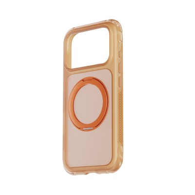 Apple iPhone 18 Pro Case Lenyes Air Bumper Series M-safe Charging Enabled Airbag Designed Stand Cover - 3