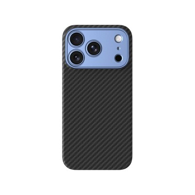 Apple iPhone 18 Pro Case M-safe Charging Enabled 1500D Aramid Fiber Lens Protector Amazingthing Titan Max Series Carbon Cover - 2
