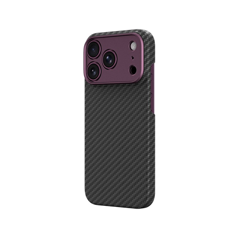 Apple iPhone 18 Pro Case M-safe Charging Enabled 1500D Aramid Fiber Lens Protector Amazingthing Titan Max Series Carbon Cover - 15