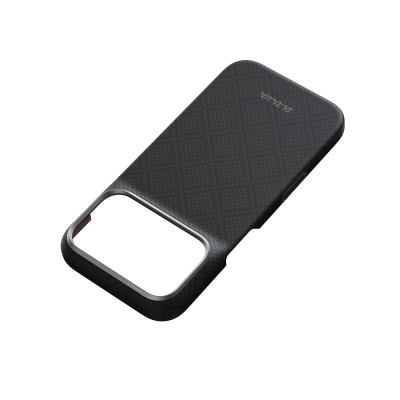 Apple iPhone 18 Pro Case M-safe Charging Enabled Aramid Carbon Fiber Pitaka Argyle Series Cover - 4