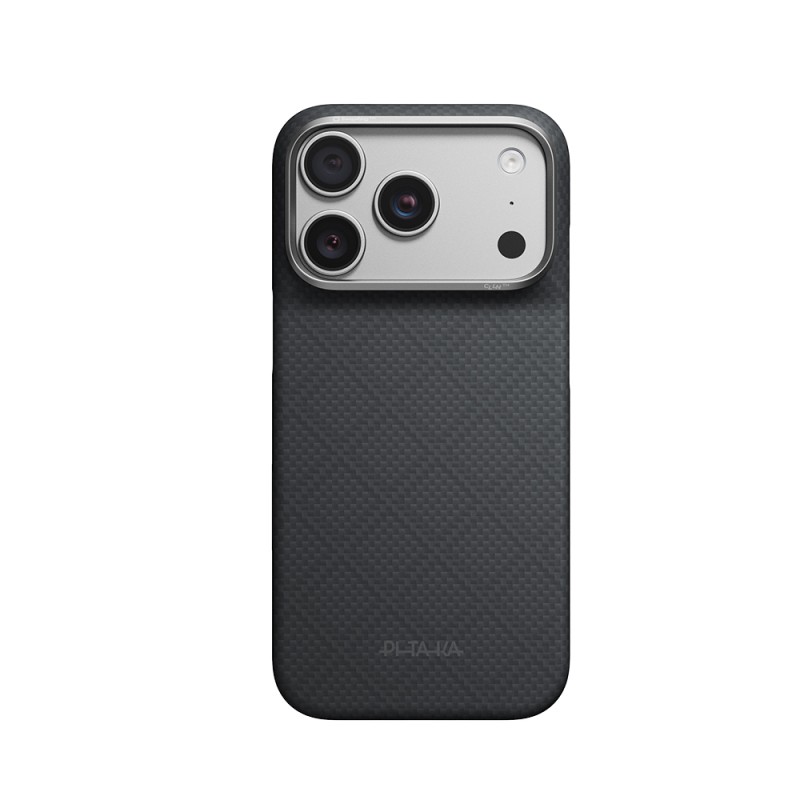 Apple iPhone 18 Pro Case M-safe Charging Enabled Aramid Carbon Fiber Pitaka Argyle Series Cover - 11