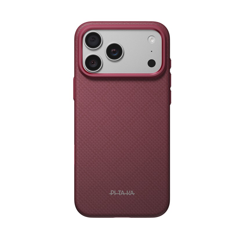 Apple iPhone 18 Pro Case M-safe Charging Enabled Aramid Carbon Fiber Pitaka Argyle Series Summa Cover - 2