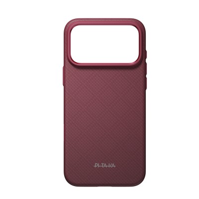 Apple iPhone 18 Pro Case M-safe Charging Enabled Aramid Carbon Fiber Pitaka Argyle Series Summa Cover - 3