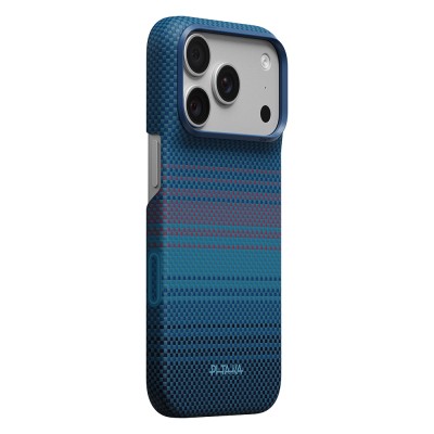 Apple iPhone 18 Pro Case M-safe Charging Enabled Aramid Carbon Fiber Pitaka Moonrise 2.0 Nights Series Cover - 1