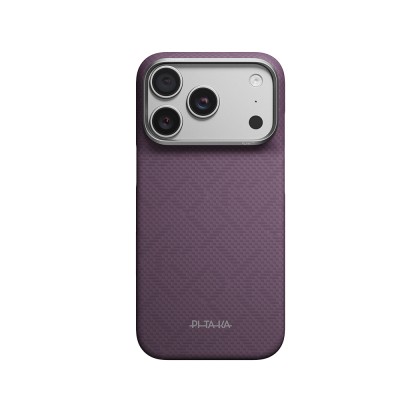 Apple iPhone 18 Pro Case M-safe Charging Enabled Aramid Carbon Fiber Pitaka Weaving Series Cover - 2