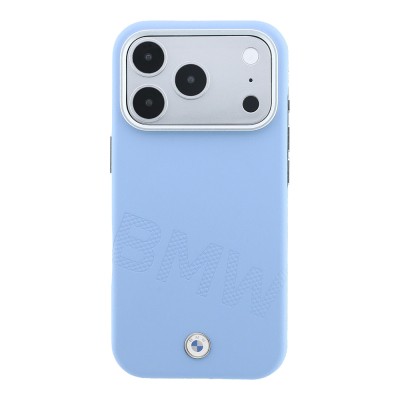 Apple iPhone 18 Pro Case Original Licensed BMW M-Safe Charging Feature Design PU Metal Logo Cover - 6